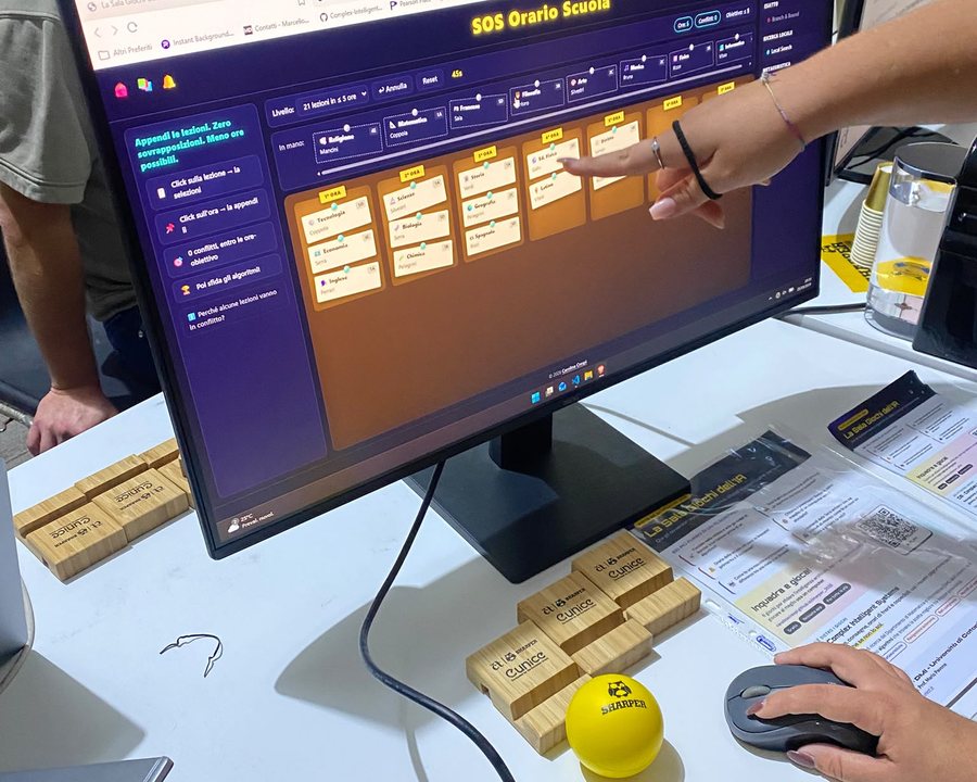Una partita a SOS Orario Scuola